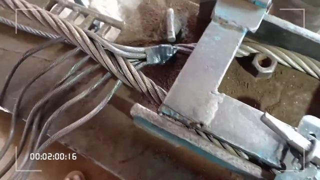 How To Make Wire Rope Sling 22mm Hand Work Easy Way Homemade work смотреть онлайн