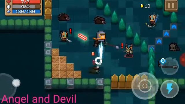 "Letsplay" играю в " Soul Knight" + о канале Сив и Сильвия. смотреть онлайн