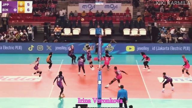 Penampilan Pemain Voli Dunia [Irina Voronkova] di Proliga 2024 смотреть онлайн