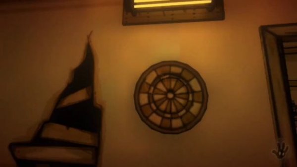 первая встреча с бенди и собакой//bendy and the ink machine