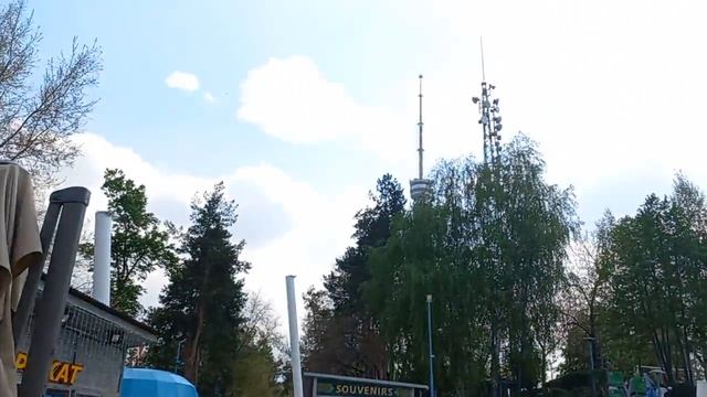 Кок-тобе, вид с высоты на город Алматы. смотреть онлайн