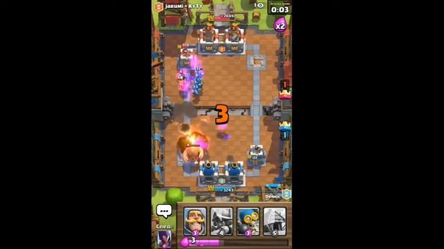 Clash Royale 2на2 с другом + выбил магический сундук #2 смотреть онлайн