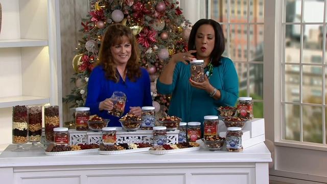 Germack 3 Jars Of Holiday Favorites Nut Assortment On QVC