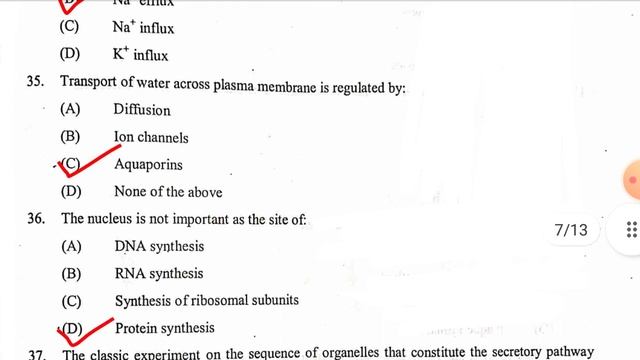 CPET 2021 Microbiology Entrance Exam Answer Key // CPET Microbiology Previous Year Question & Answe