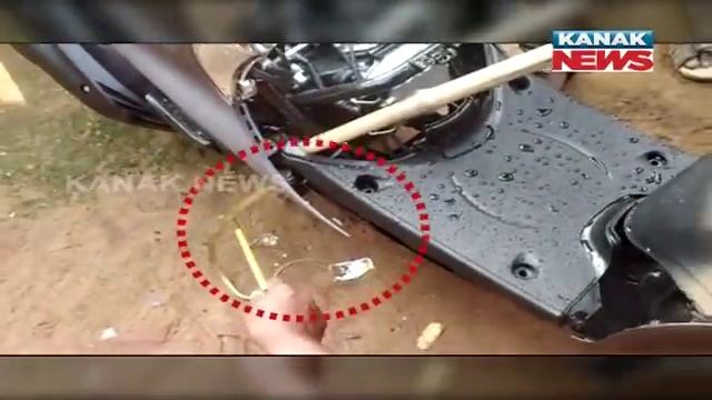 Cobra Found Inside A New Scooty In Showroom In Niali смотреть онлайн