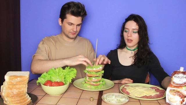 Cамый большой СЭНДВИЧ в мире! смотреть онлайн