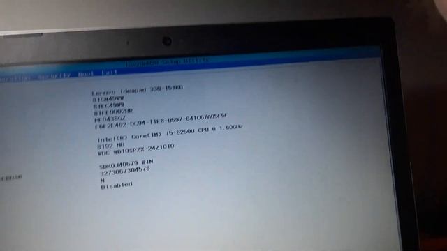 Lenovo Ideapad 330... Como dar Boot no Pendrive? Serve para todos os Ideapad!!! смотреть онлайн