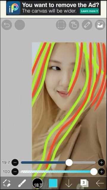 ROSÉ RAINBOW HAIR COLOR EDIT ❤️ | #BLACKPINK #ROSE #IBISPAINT 💖💑💚😂😽👆 смотреть онлайн