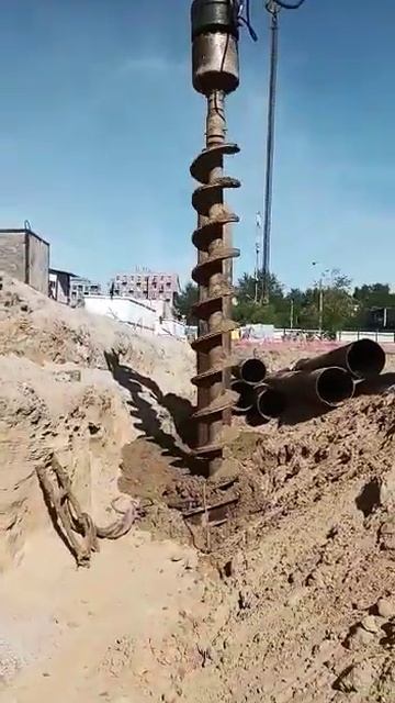 Бурение шпунта