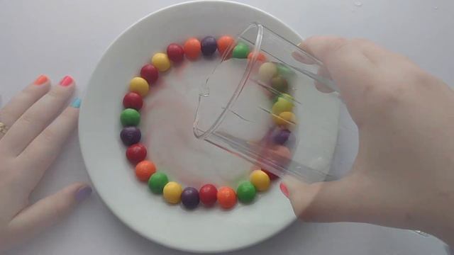 Эксперимент: Как сделать радугу Skittles