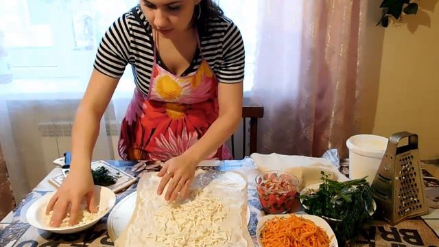 ♥РУЛЕТ ИЗ ЛАВАША: ВКУСНО, ПРОСТО И БЫСТРО!♥ смотреть онлайн