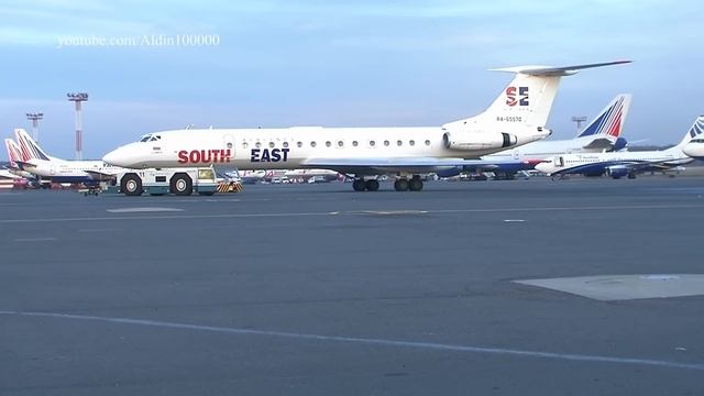 Tu-134 engines startup смотреть онлайн