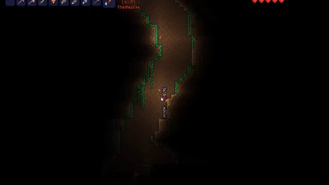 Terraria - 1 серия "Нашествие слизняков!" смотреть онлайн