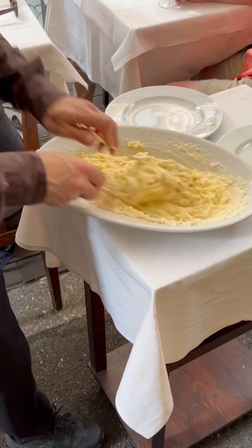 Про ресторан Альфредо алла Скрофа / Alfredo Alla Scrofa и их легендарные феттучине