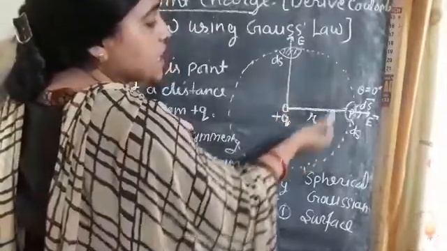 Class-12 Physics  Topic- Application Of Gauss's Law By Meera Srivastava