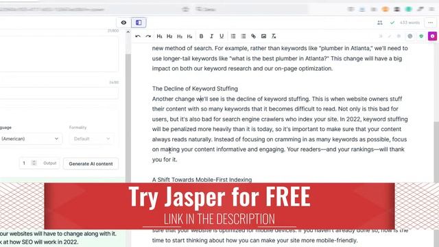 Jasper AI Update: One-Click Blog Post New Template смотреть онлайн