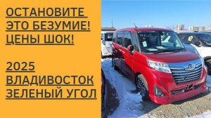 ОСТАНОВИТЕ ЭТО БЕЗУМИЕ! ЦЕНЫ ШОК! 2025! ВЛАДИВОСТОК! АВТОРЫНОК ЗЕЛЕНЫЙ УГОЛ.
