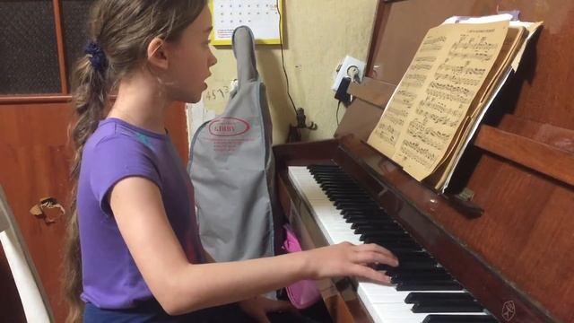 Прелюдия Баха, разбор каждой рукой отдельно, первые две строчки. 15.04 смотреть онлайн