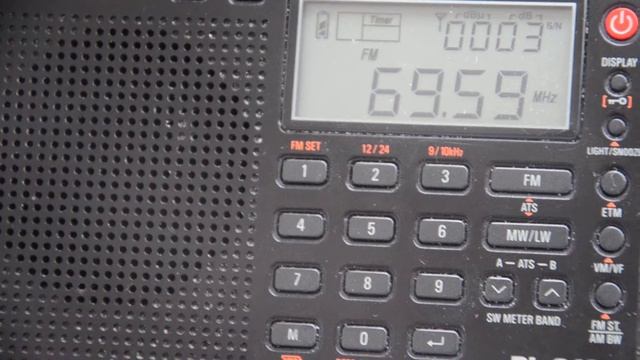 69.59MHz - Radio Rossii (Pavlovskaya [Krasnodar Krai, Russia], 120km)