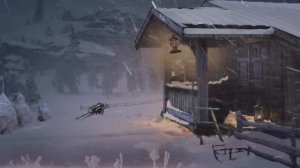 Ночная метель. Воющий ветер и звуки вьюги для сна. Зимняя атмосфера