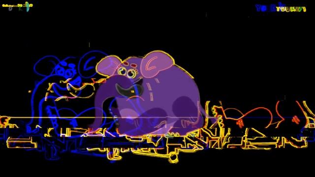 #hickory Dickory dock #elephant +neon outline + color changer #tutorial смотреть онлайн