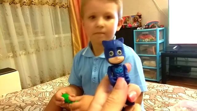 Распаковка PJMasks Mobile и Героев в масках