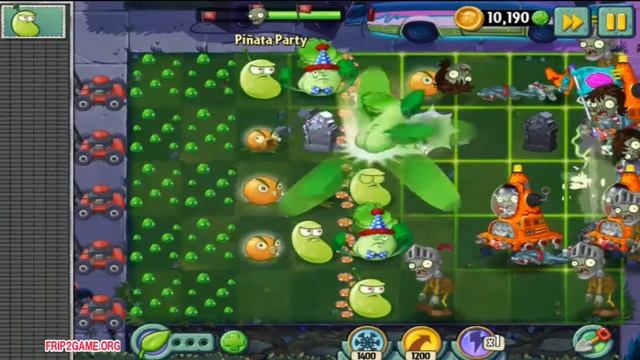 Plants vs. Zombies 2 - Neon Mixtape Tour Side B 26/9 in Pinata Party Video смотреть онлайн