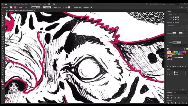 Vector Time lapse of Evol Chicago's Tiger Pin смотреть онлайн
