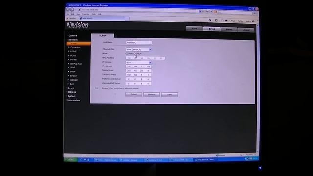 How to Change the IP Address on an IP Camera via your PC смотреть онлайн