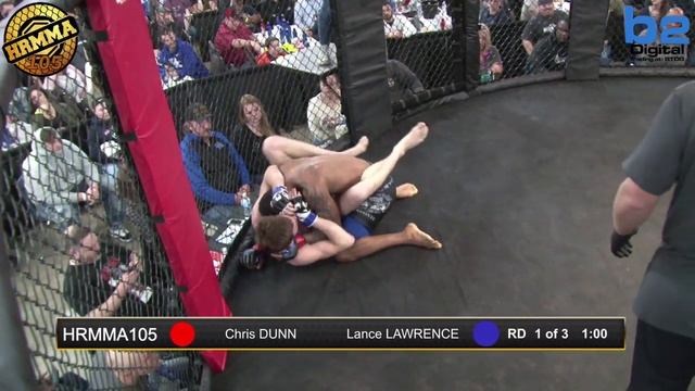 HRMMA 105 Fight 12 Lance Lawrence Vs Chris Dunn 145 PRO