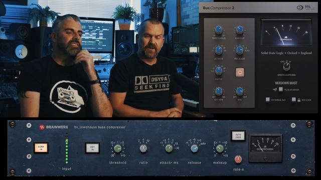 IT'S A FACE-OFF!! - SSL BUS COMPRESSOR 2 VS BRAINWORX TOWNHOUSE BUS COMPRESSOR смотреть онлайн