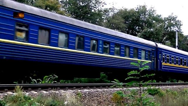 ЧС8-076+ЧС4 с поездом №142 Львов-Киев смотреть онлайн