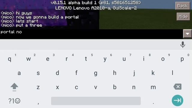 How to build a portal In Minecraft build by mico смотреть онлайн