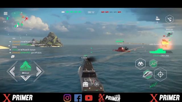 USS ZUMWALT (DDG-1000) Vs USS VELLA GULF (CG-72)||MODERN WARSHIPS||BETA TES смотреть онлайн