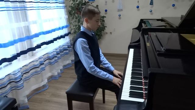 г Сатка ДШИ №1 им Ю А Розума Имамутдинов Артемий 5 кл 1 Черни Этюд №2 ор 299 2 Черни Гермер Э смотреть онлайн