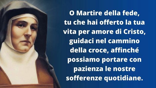 Preghiera a Santa Teresa Benedetta della Croce - 09 Agosto 2024 смотреть онлайн