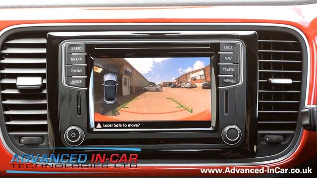 VW Beetle Lowline Reversing Camera Retrofit смотреть онлайн