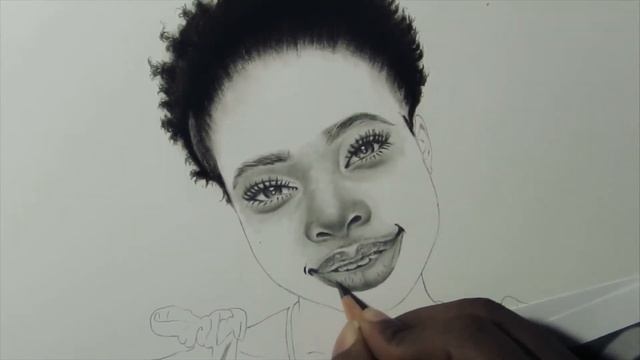 Dima Drawing Time-lapse - Portrait by Nkosipapa / Tech Revolt.inc смотреть онлайн