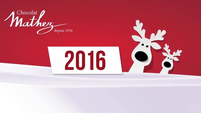 Chocolat Mathez vous souhaite une très bonne année 2016 смотреть онлайн