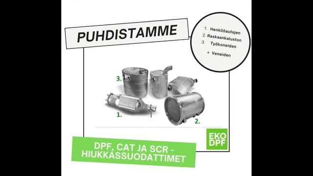 DPF - hiukkassuodatin tukossa? EKO DPF смотреть онлайн