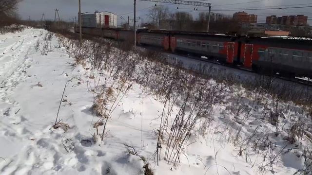 Электропоезд-экспресс ЭД4М-0387 "Фирменный Экспресс РЖД"! смотреть онлайн