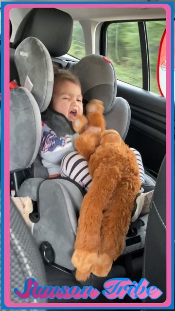 She loves her new stuff toy l Monkey l App l Samson Tribe #shorts смотреть онлайн
