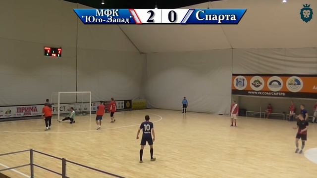 Обзор. Спарта - МФК "Юго-Запад" смотреть онлайн