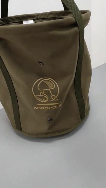 Відро складне брезентове для грибів Acropolis ВГ-1 смотреть онлайн