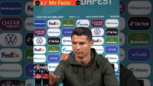 Ronaldo की वजह से coca cola को हुआ करोडो का नुकसान😳 #shorts #facts #msfacts #football #ytshorts #CR смотреть онлайн