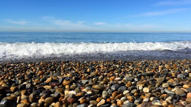 Нежный Шум Моря, Звуки Волн Для Сна и Релаксации. 3 Часа 4К Видео смотреть онлайн