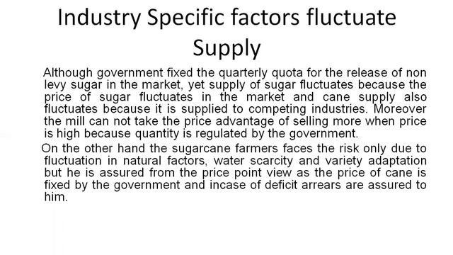 Industry Specific Factors Affecting Supply Of Product Part 2 L Entrepreneurship Development L AKTU