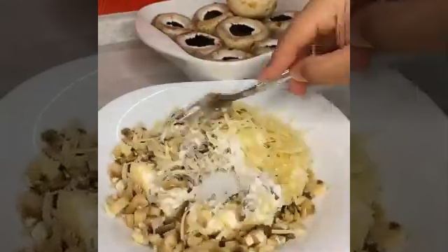 😋 Грибы с начинкой