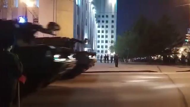 Ночная репетиция парада победы в Хабаровске 04.05.19 г. смотреть онлайн
