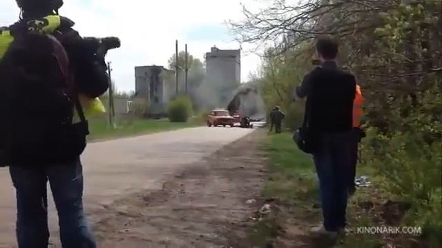 Славянск Вторжение Стрельба по мирным людям 24-04-14 смотреть онлайн